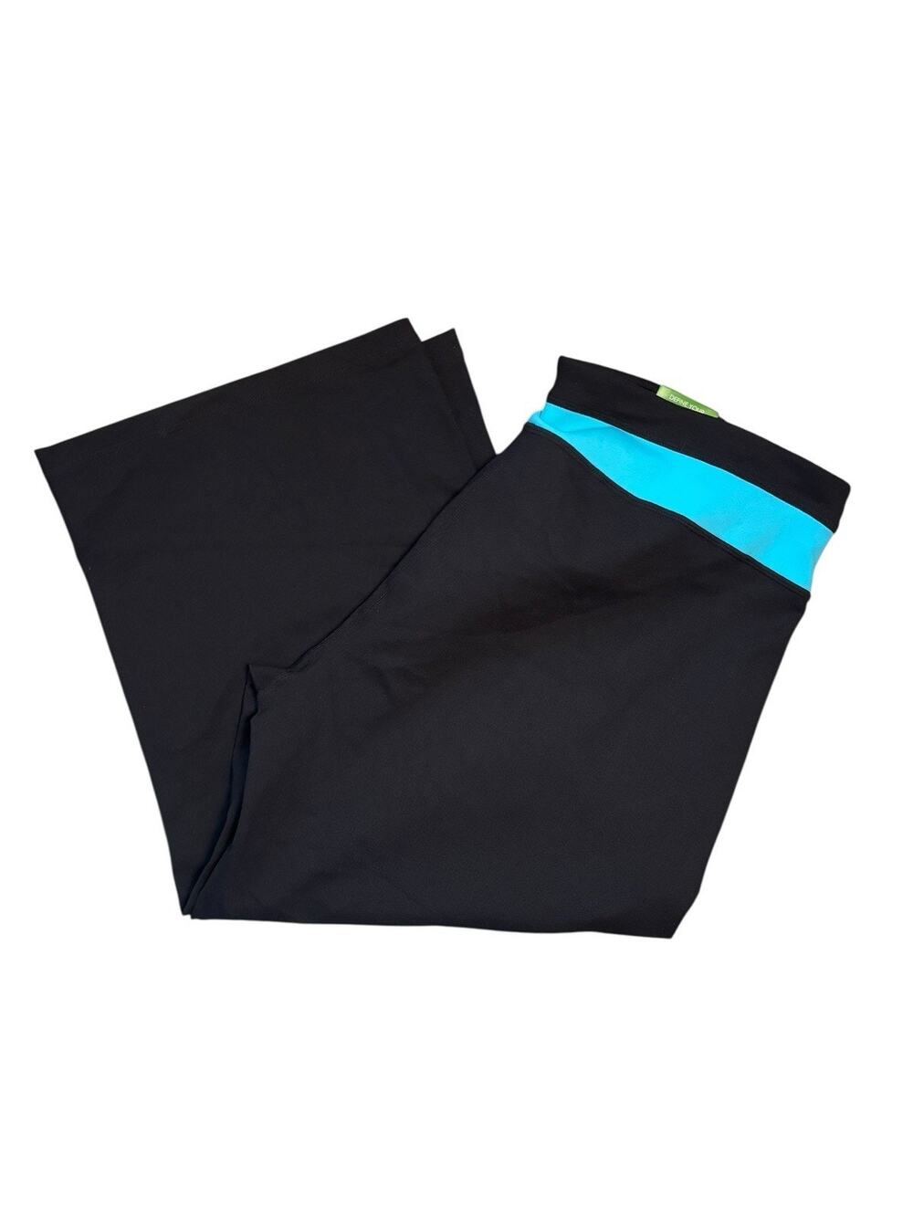 Alo Yoga Pants Womens Size Medium Black Wide Leg Crop NEW